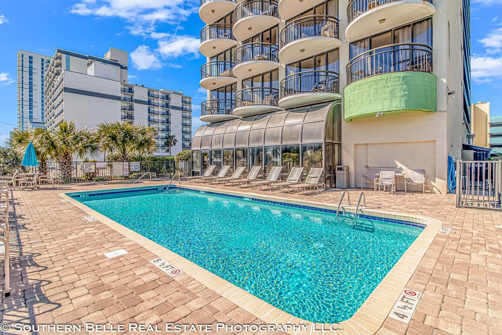 5Th Floor Direct Oceanfront Double Suite Sleeps 6 Meridian Plaza 503 Myrtle Beach Exteriér fotografie
