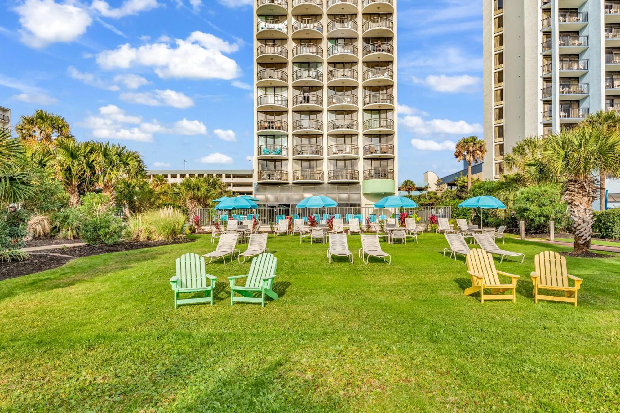 5Th Floor Direct Oceanfront Double Suite Sleeps 6 Meridian Plaza 503 Myrtle Beach Exteriér fotografie