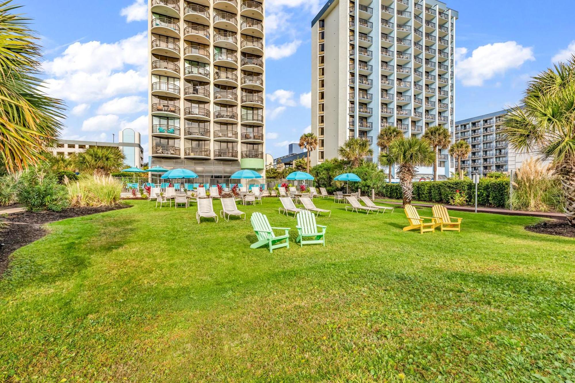 5Th Floor Direct Oceanfront Double Suite Sleeps 6 Meridian Plaza 503 Myrtle Beach Exteriér fotografie
