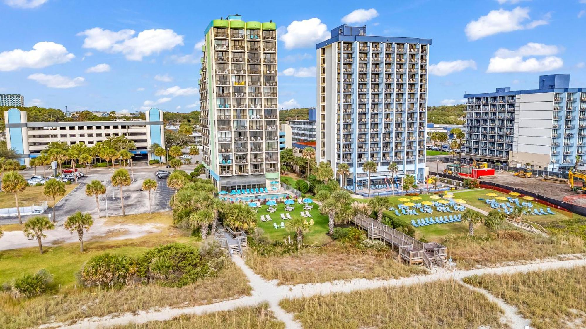 5Th Floor Direct Oceanfront Double Suite Sleeps 6 Meridian Plaza 503 Myrtle Beach Exteriér fotografie