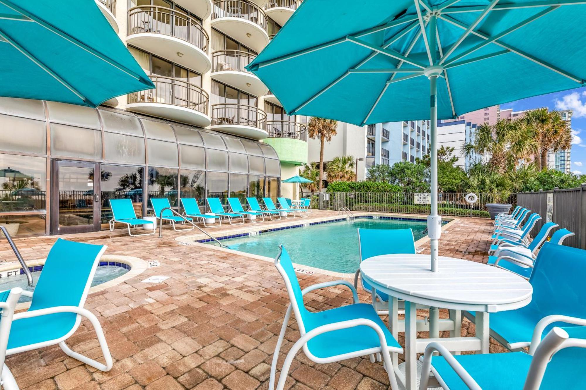 5Th Floor Direct Oceanfront Double Suite Sleeps 6 Meridian Plaza 503 Myrtle Beach Exteriér fotografie