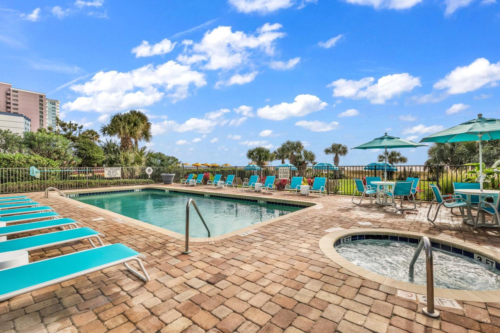5Th Floor Direct Oceanfront Double Suite Sleeps 6 Meridian Plaza 503 Myrtle Beach Exteriér fotografie