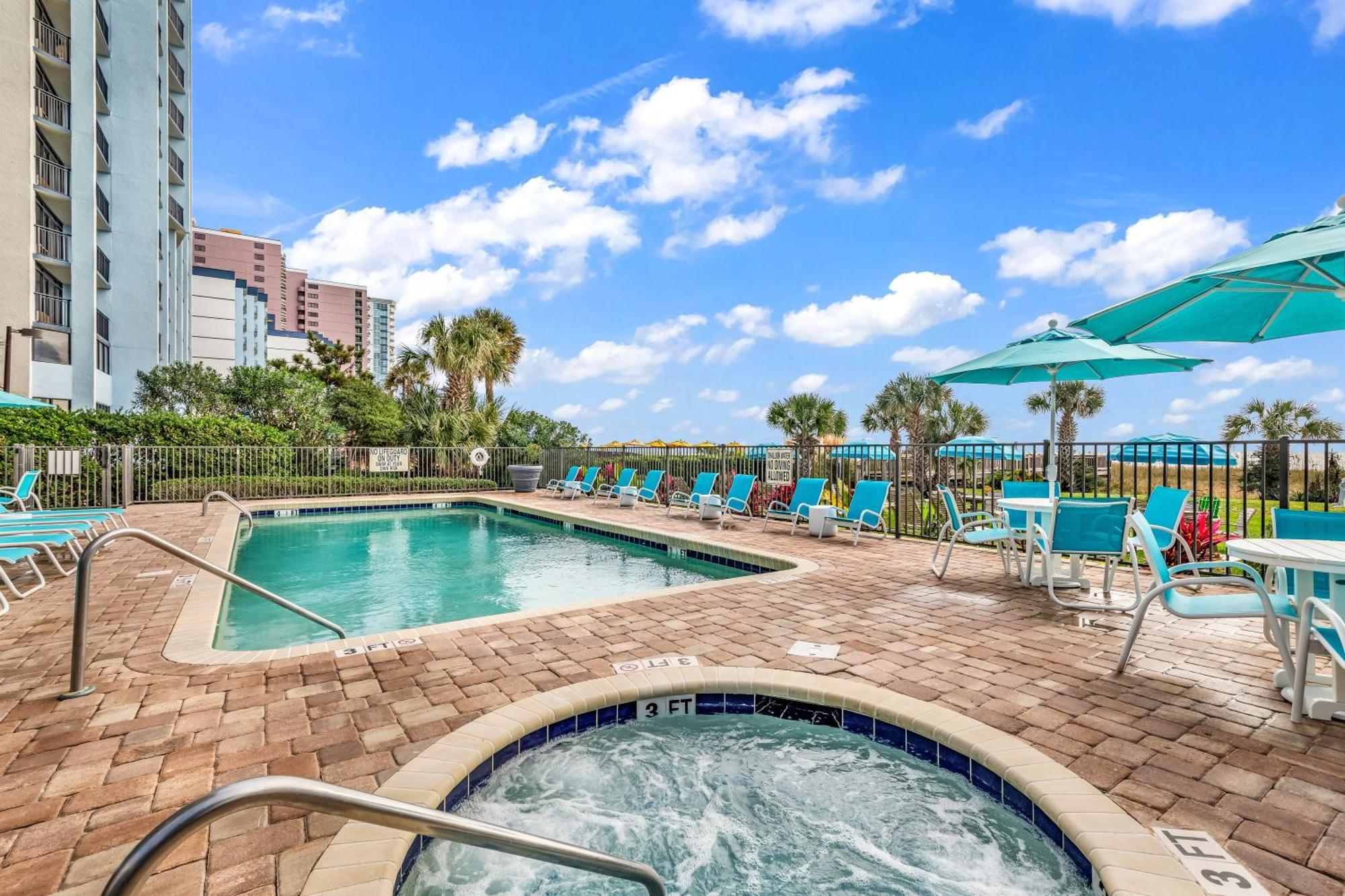 5Th Floor Direct Oceanfront Double Suite Sleeps 6 Meridian Plaza 503 Myrtle Beach Exteriér fotografie