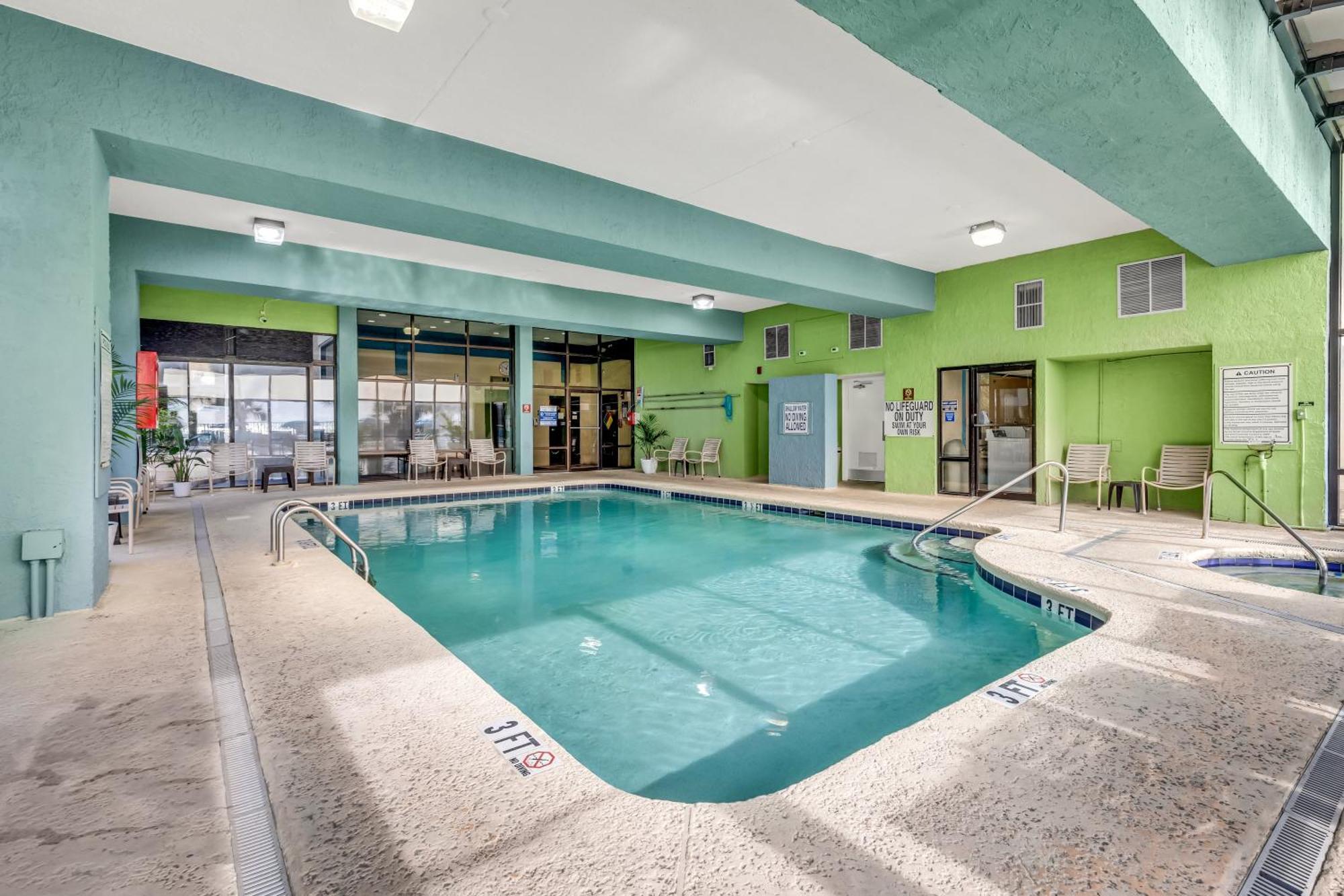 5Th Floor Direct Oceanfront Double Suite Sleeps 6 Meridian Plaza 503 Myrtle Beach Exteriér fotografie